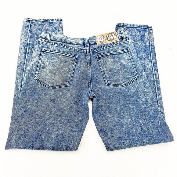Cheap Monday Acid Wash Denim Straight Leg Jeans Zip Fly Size 29 - Picture 5 of 7